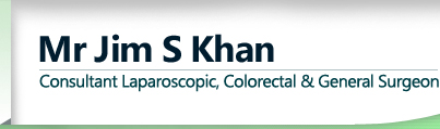 Mr. Jim S Khan, Consultant Laparoscopic, Colorectal & General Surgeon, Havant Hampshire